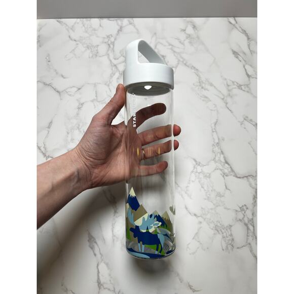 Starbucks 18.5 fl oz Glass Bottle Alaska You Are Here Collection - Picture 4 of 5